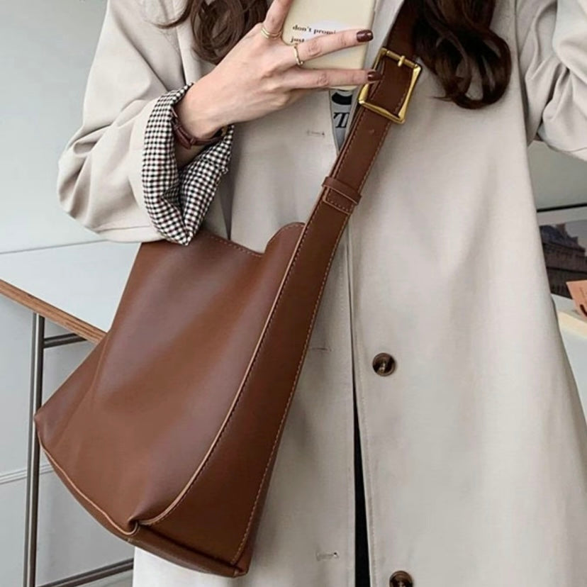 Stacy™ | Elegant läderväska