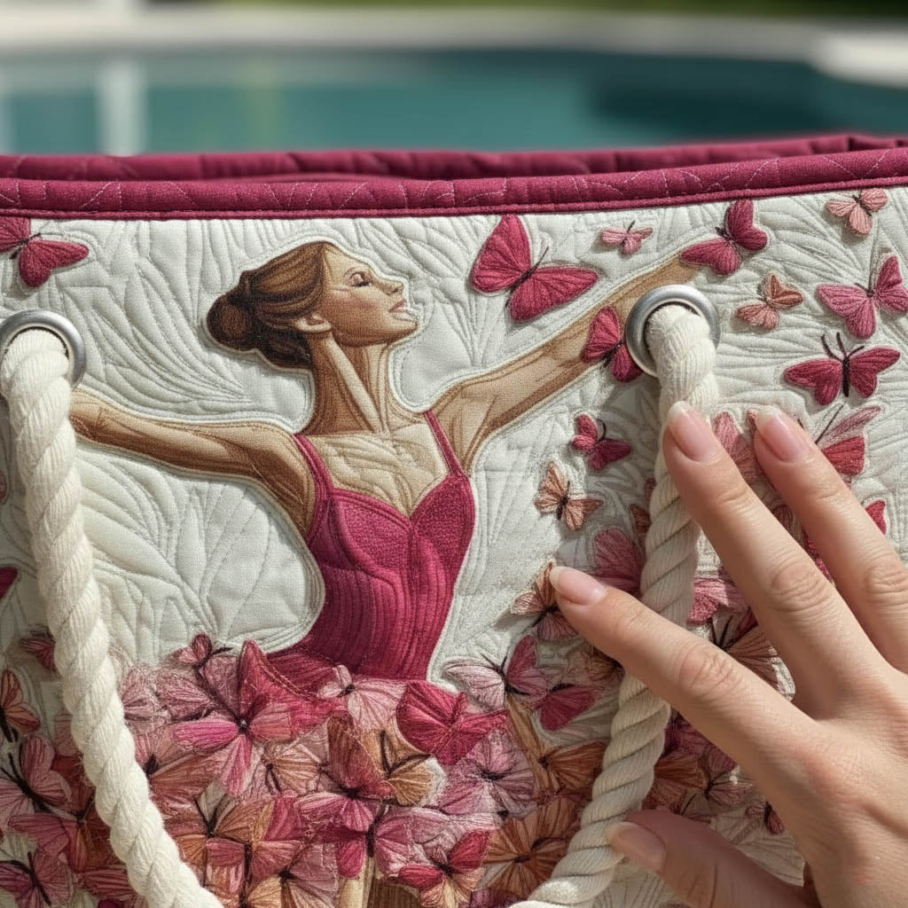 Handgjord strandväska | Ballerina