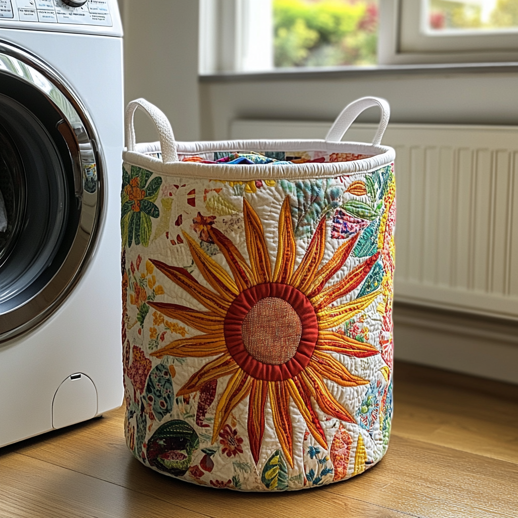 Prairie Sunburst | Håndlaget vaskekurv